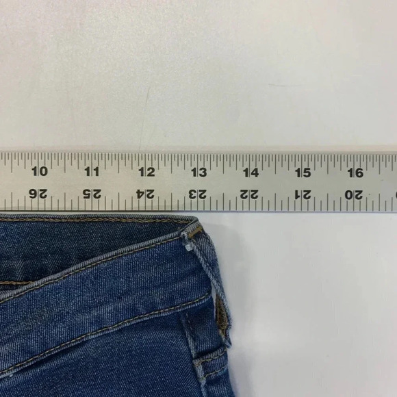 Everlane Women's Classic 5 Pocket Mid Rise Cotton Stretch Tapered Jeans Size 27 - Picture 12 of 14